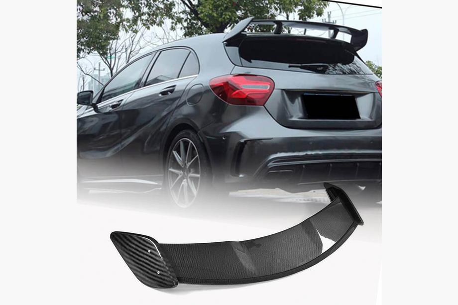 Mercedes A-class W176 2012–2018 Spoiler V1 (för HB, kolfiber) Foto 1