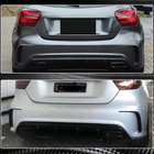 Mercedes A-class W176 2012–2018 Bakre stötfångarlistor (för AMG-Line HB, kolfiber) foto 4