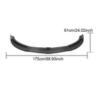 Mercedes A-class W176 2012–2018 Frontläpp till främre stötfångare Lip V1 (för AMG-Line / A45 AMG HB 2013-2015, kolfiber) foto 6