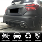 Mercedes A-class W176 2012–2018 Bakre stötfångardiffuser V1 (för AMG-Line / A45 AMG HB) foto 2