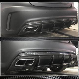 Bakre stötfångardiffuser V1 (för AMG-Line / A45 AMG HB) foto 3