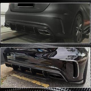 Bakre stötfångardiffuser V1 (för AMG-Line / A45 AMG HB) foto 4