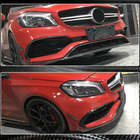 Mercedes A-class W176 2012–2018 Frontläpp till främre stötfångare (för AMG-Line / A45 AMG HB 2016-2018, kolfiber) foto 3