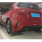 Mercedes A-class W176 2012–2018 Kolfiberlister för bakre stötfångare (för A45 AMG HB 2013-2015) foto 2
