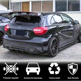 Bakre stötfångardiffusor V2 (för AMG-Line / A45 AMG HB) foto 2