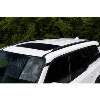 Integrerade takrails svarta OEM (aluminium) Toyota Land Cruiser Prado 250 2023–