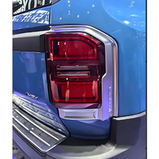 Kromade bakljusramar Toyota Land Cruiser Prado 250 2023– foto 3