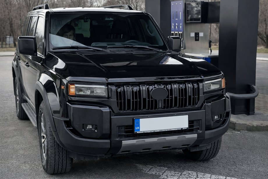 Toyota Land Cruiser Prado 250 2023– Främre stötfångare VX Svart Image