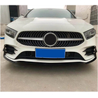 Mercedes A-class W177 2018– Frontläpp till främre stötfångare Lip V1 (för AMG-Line SD 2018-2021, kolfiber) foto 2