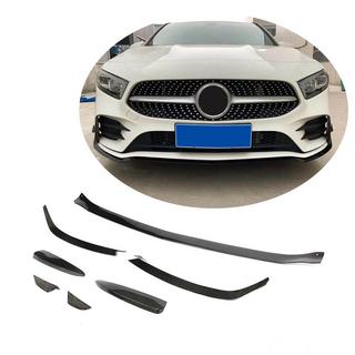 Frontläpp till främre stötfångare Lip V1 (för AMG-Line SD 2018-2021, kolfiber) foto 1
