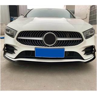 Frontläpp till främre stötfångare Lip V1 (för AMG-Line SD 2018-2021, kolfiber) foto 2