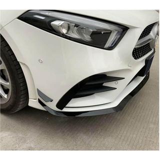 Frontläpp till främre stötfångare Lip V1 (för AMG-Line SD 2018-2021, kolfiber) foto 3