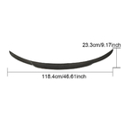 Mercedes A-class W177 2018– Spoiler V1 (för SD, kolfiber) foto 5