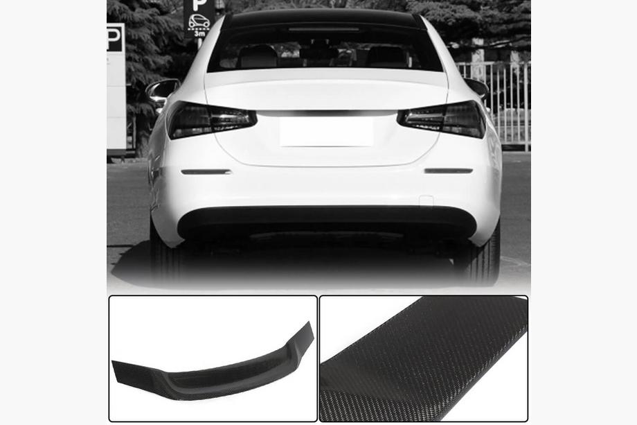 Mercedes A-class W177 2018– Spoiler V2 (för SD, kolfiber) Image