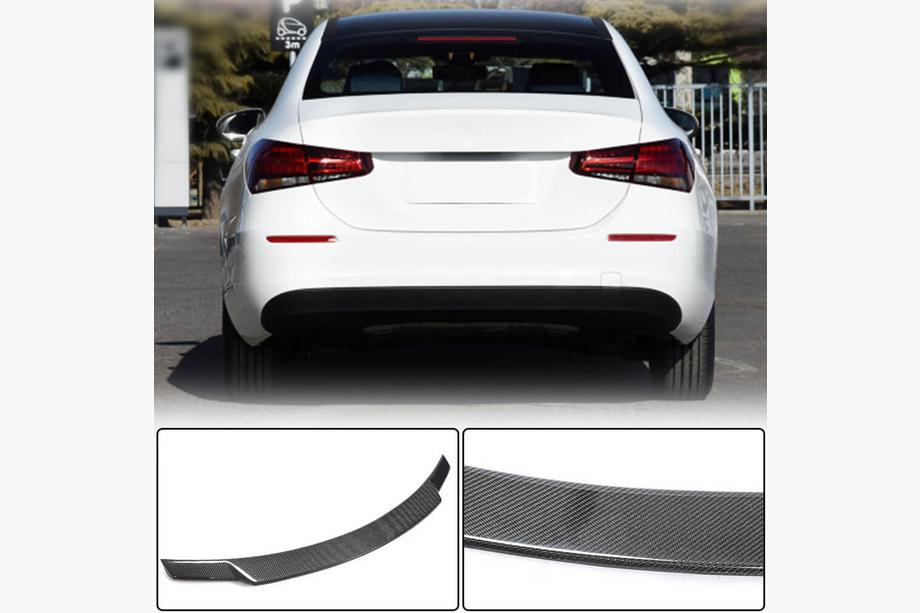 Mercedes A-class W177 2018– Spoiler V3 (för SD, kolfiber) Image
