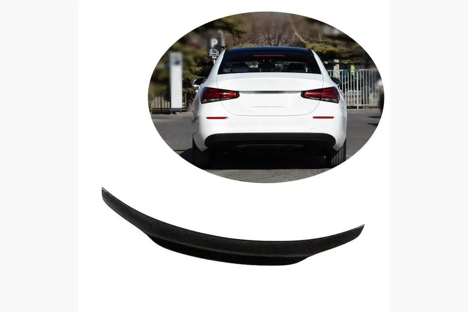 Mercedes A-class W177 2018– Spoiler V4 (för SD, kolfiber) Image