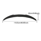 Mercedes A-class W177 2018– Spoiler V5 (för SD, kolfiber) foto 5