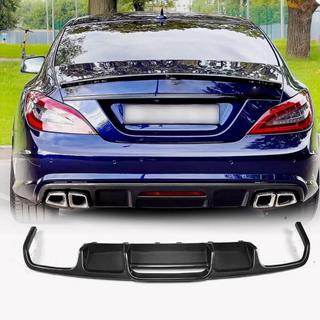 Bakre stötfångardiffusor (för Base/CLS63 AMG 2015-2018, kolfiber) foto 1