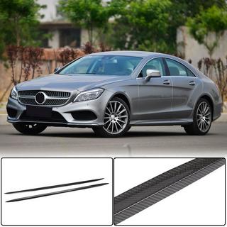 Sidokjolar (för AMG-Line / CLS63 AMG SD 2015-2018, kolfiber) foto 1