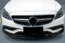 Mercedes CLS C218 2011–2018 Frontläpp till stötfångare Lip V2 (för CLS63 AMG SD 2015-2018, kolfiber) foto 5