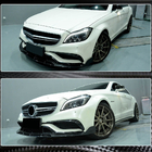 Mercedes CLS C218 2011–2018 Frontsplitter-läpp Lip V3 (för CLS63 AMG SD 2015-2018, plast) foto 5