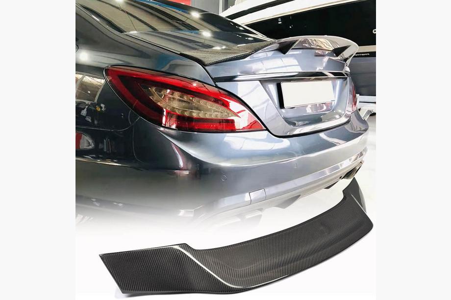 Mercedes CLS C218 2011–2018 Spoiler V2 (för SD, kolfiber) Image
