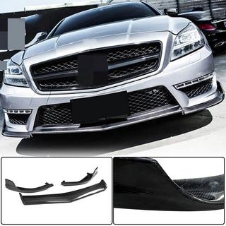 Frontläpp till främre stötfångare Lip V1 (för CLS63 AMG SD 2011-2014, kolfiber) foto 1