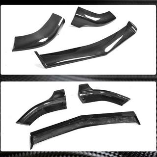 Frontläpp till främre stötfångare Lip V1 (för CLS63 AMG SD 2011-2014, kolfiber) foto 4