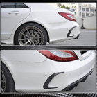 Mercedes CLS C218 2011–2018 Bakre stötfångarskydd (för Base / CLS63 AMG SD 2015-2018, kolfiber) foto 4