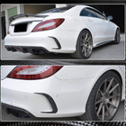 Mercedes CLS C218 2011–2018 Bakre stötfångarskydd (för Base / CLS63 AMG SD 2015-2018, kolfiber) foto 5