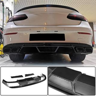 Bakre stötfångardiffusor V1 (för AMG-Line 2017-2019, kolfiber) foto 1