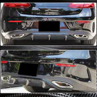 Mercedes E-class coupé C238 2016–2024 Bakre stötfångardiffusor V2 (för AMG-Line 2017-2019, kolfiber) foto 4