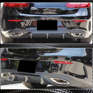 Bakre stötfångardiffusor V2 (för AMG-Line 2017-2019, kolfiber) foto 4