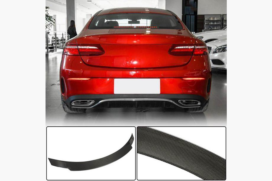 Mercedes E-class coupé C238 2016–2024 Spoiler V2 (kolfiber) Image