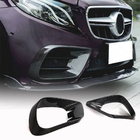 Mercedes E-class coupé C238 2016–2024 Frontstötfångarinsatser (för AMG-Line 2017-2019, kolfiber) foto 1