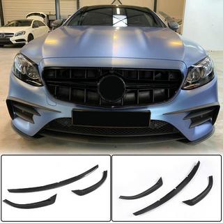 Frontläpp till främre stötfångare Lip (för AMG-Line 2017-2019, kolfiber) foto 1