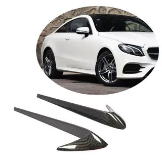 Kolfiberkåpor för framskärmar (för AMG-Line 2017-2019, Carbon) foto 2