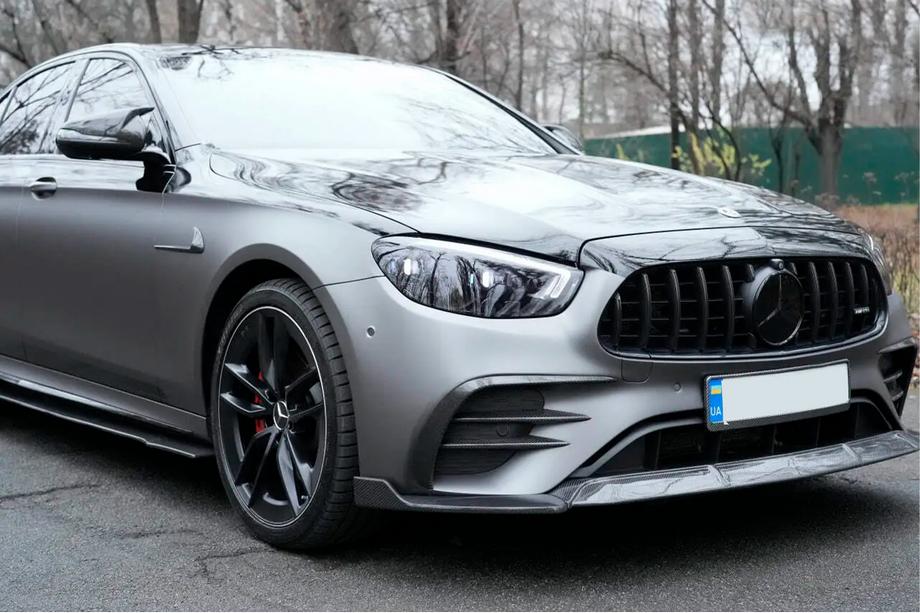 Mercedes E-class coupé C238 2016–2024 Kolfiberkåpor för framskärmar (för AMG-Line 2017-2019, Carbon) Image