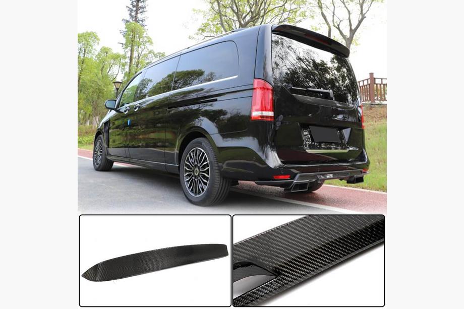 Mercedes Vito/V-klass W447 2014– Spoiler V2 (torr kolfiber) Image
