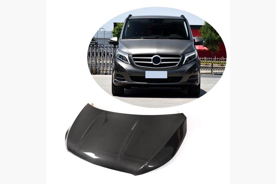 Mercedes Vito/V-klass W447 2014– Motorhuv V1 (2014-2019, kolfiber) Image