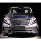 Mercedes Vito/V-klass W447 2014– Främre stötfångare V1 (2014-2019, Kolfiber) foto 3