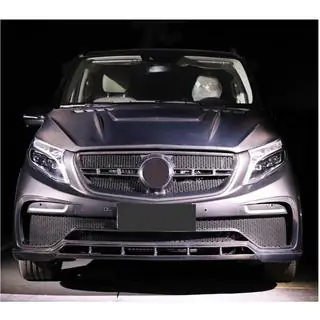 Främre stötfångare V1 (2014-2019, Kolfiber) Mercedes Vito/V-klass W447 2014– foto 3