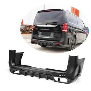 Bakre stötfångare (2014-2019, kolfiber) Mercedes Vito/V-klass W447 2014– foto 1