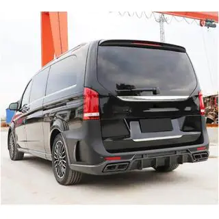 Bakre stötfångare (2014-2019, kolfiber) Mercedes Vito/V-klass W447 2014– foto 2