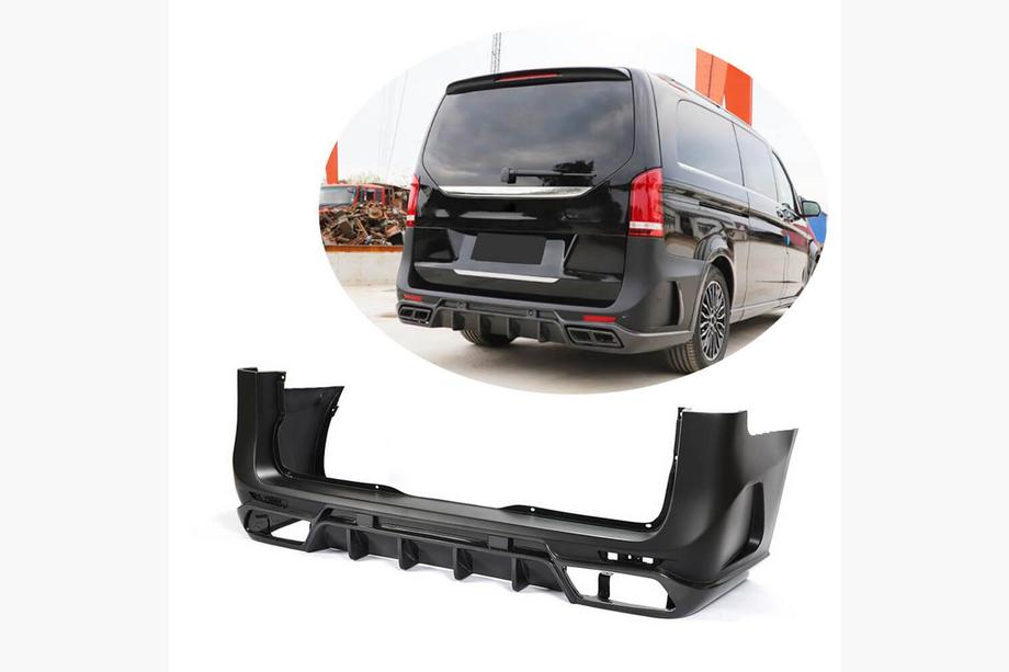 Mercedes Vito/V-klass W447 2014– Bakre stötfångare (2014-2019, kolfiber) Image