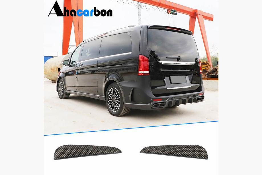 Mercedes Vito/V-klass W447 2014– Bakre stötfångarskydd (2014-2019, Kolfiber) Image