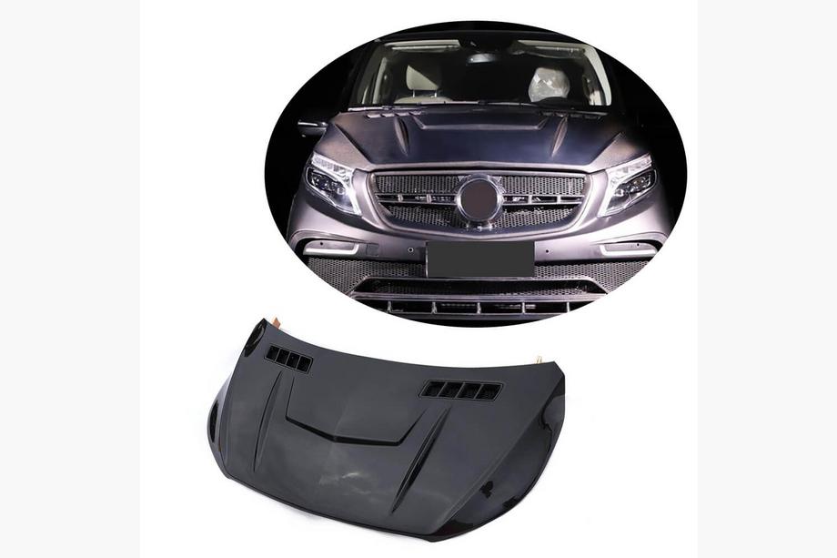 Mercedes Vito/V-klass W447 2014– Motorhuv V2 (2014-2019, kolfiber) Image