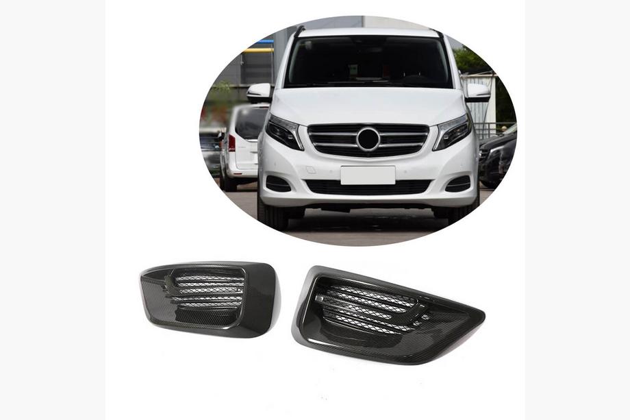 Mercedes Vito/V-klass W447 2014– Dimljuskåpor V2 (2014-2019, Kolfiber) Image