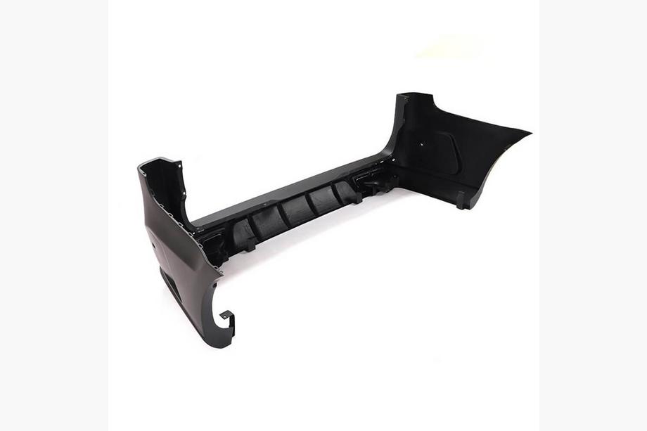 Mercedes Vito/V-klass W447 2014– Bakre stötfångarlist med diffuser (2014-2019, plast + kolfiber) Foto 4