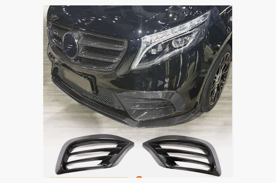 Mercedes Vito/V-klass W447 2014– Dimljusskydd V1 (2020+, torr kolfiber) Image